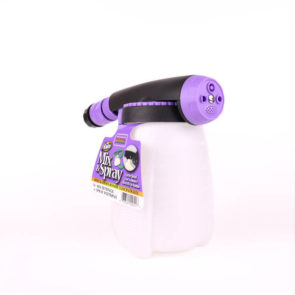 garden feed sprayer Best Garden Hose End Sprayer Purple