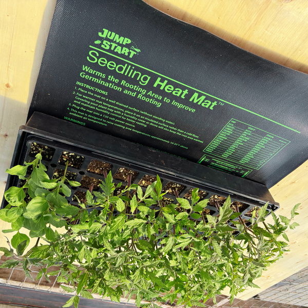 plant warming mat 2 Tray Seedling Heat Mats Hydrofarm Heavy Duty