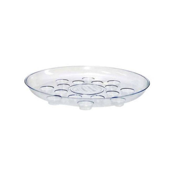 curtis wagner clear carpet saver heavy duty square plant saucer 12" Clear Carpet Saver Plant Saucers - Curtis Wagner