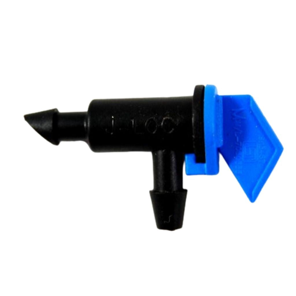 Flag Emitter for Drip Irrigation - Blue 2 GPH