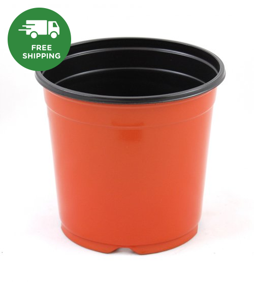 where to get free plastic plant pots Janor Trade Gallon - Clay Color
