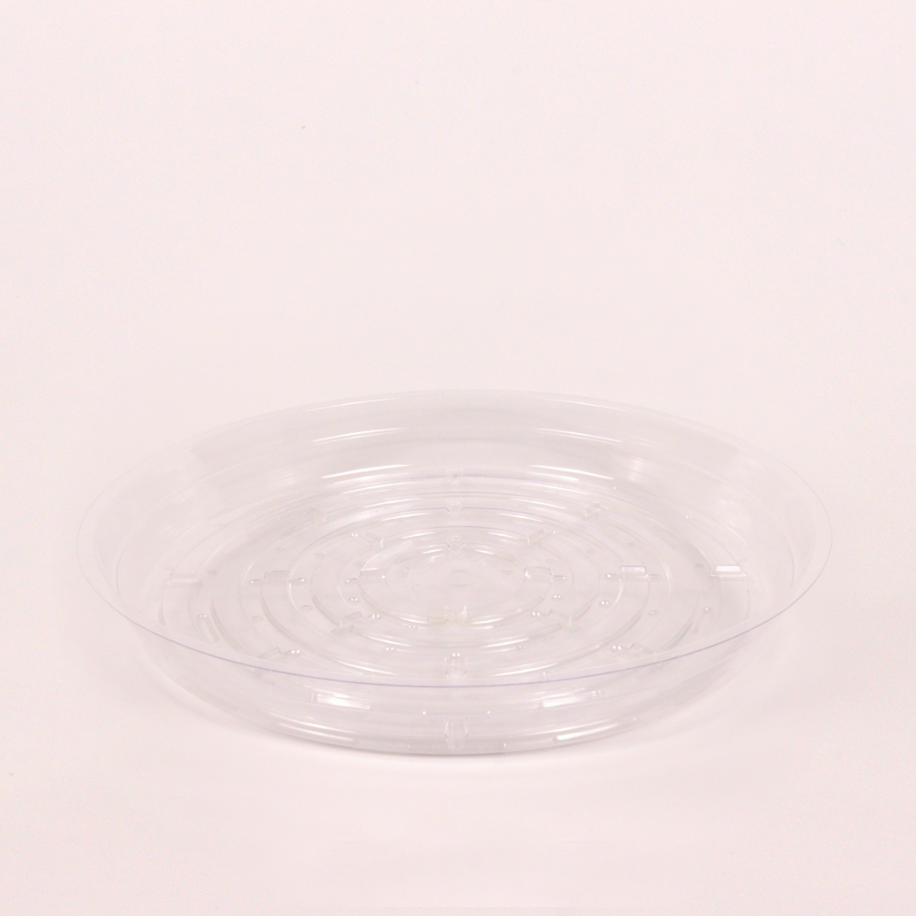 10&quot; Clear Vinyl Plant Saucers