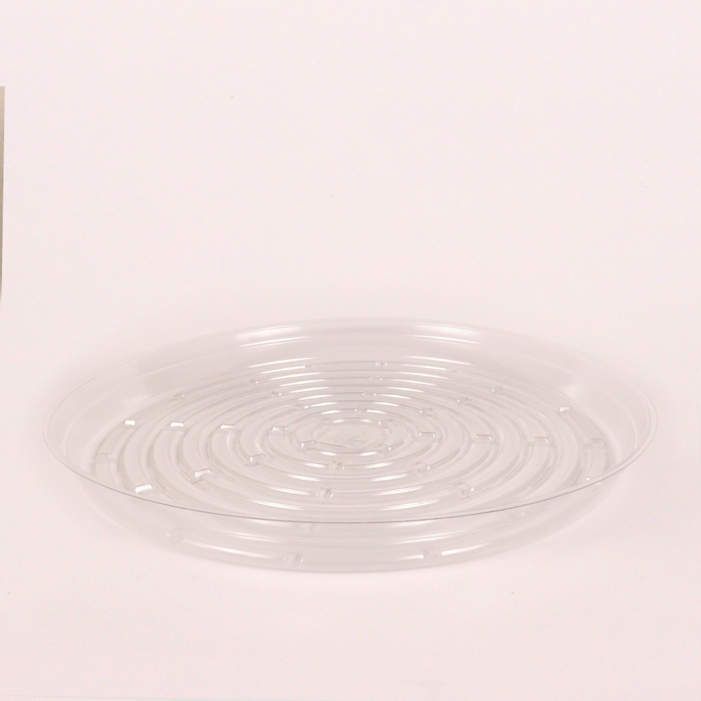 14&quot; Clear Vinyl Plant Saucers