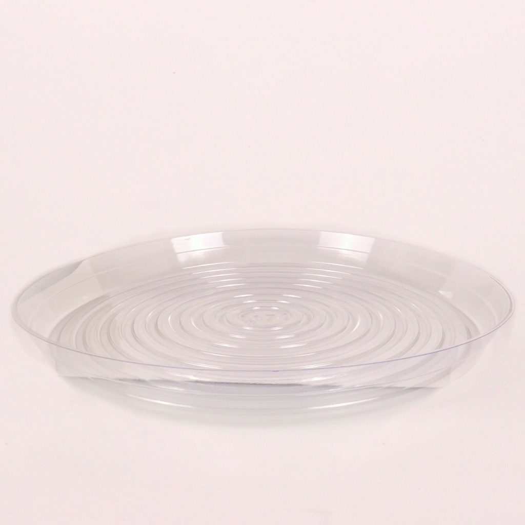 17&quot; Clear Vinyl Plant Saucers