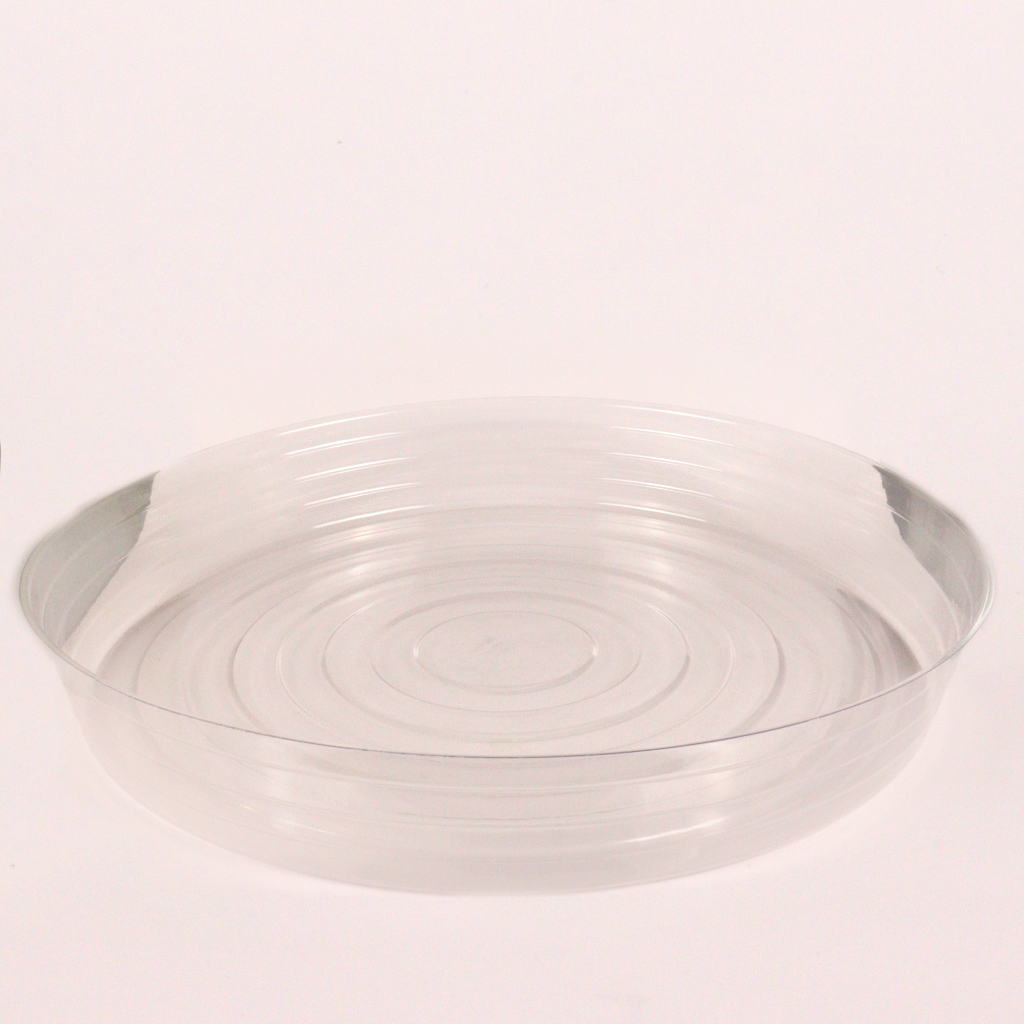clear plant pot saucers Curtis Wagner 21" Clear Vinyl Plant Saucer
