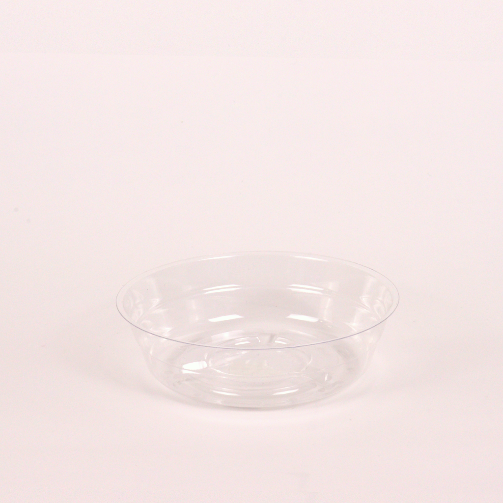 clear plastic plant saucers 4" Clear Vinyl Plant Saucers - Curtis Wagner