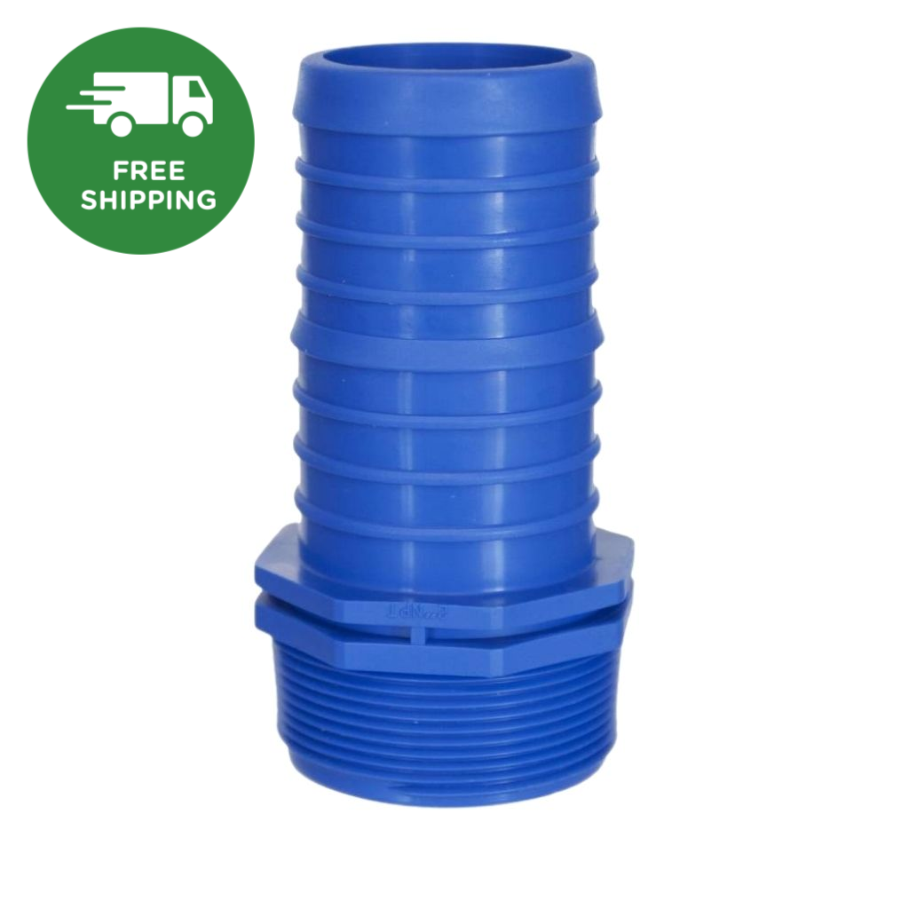 4&quot; Oval Hose Male Adapter