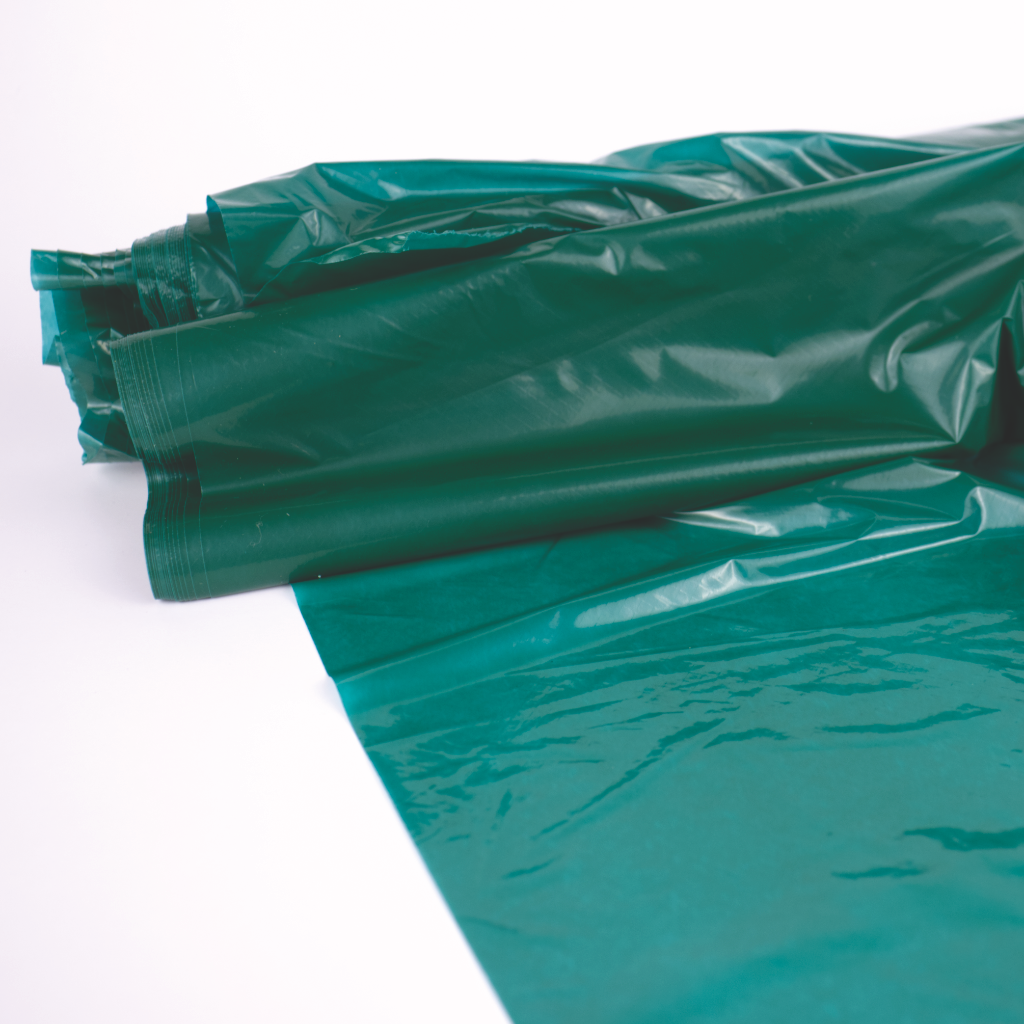 Green Plastic Mulch 1.0 mil Embossed