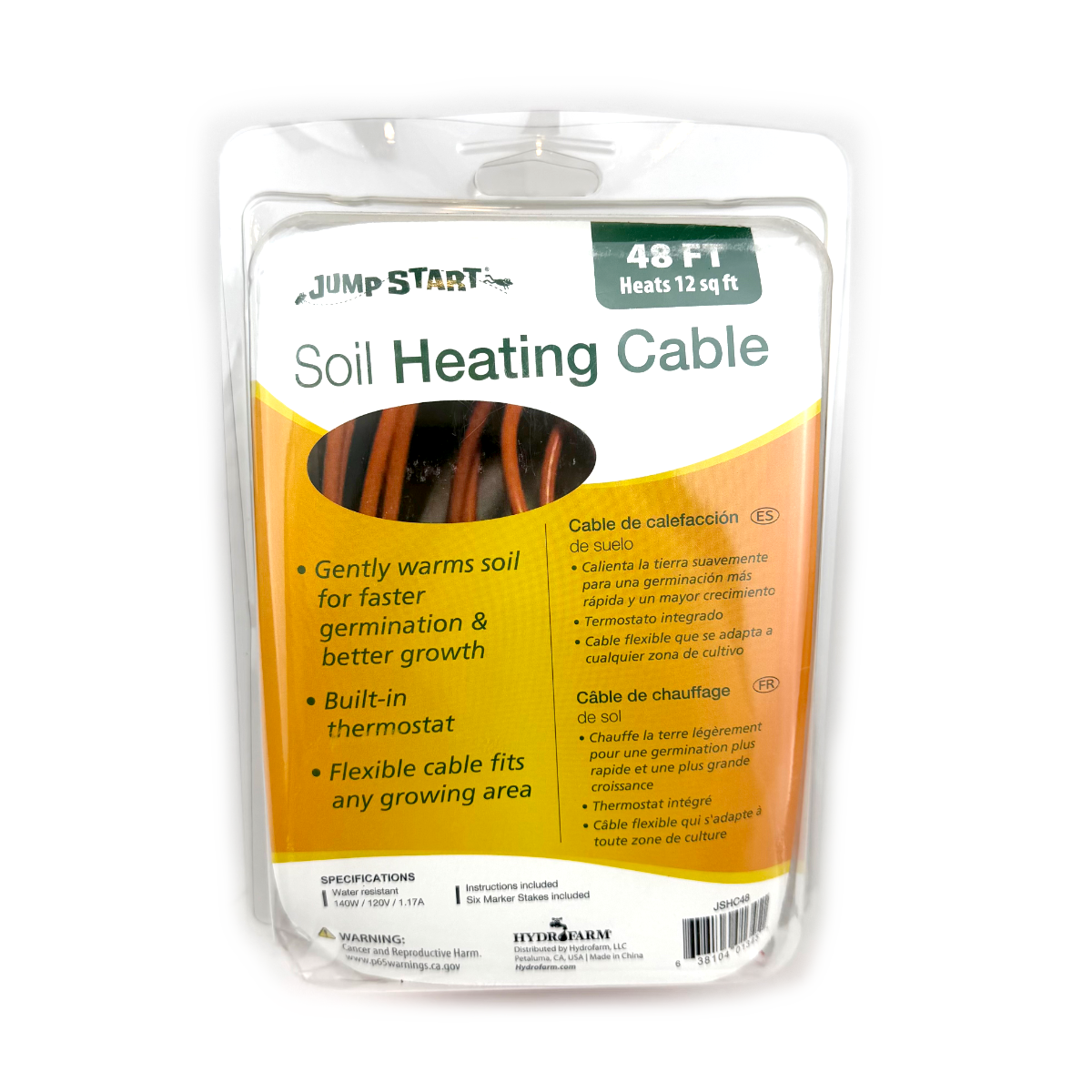 Electric Soil Heating Warming Cable