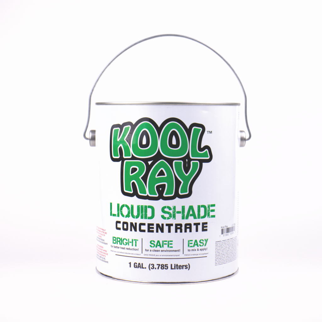 Kool Ray Classic Liquid Shade - White - 1 Gallon