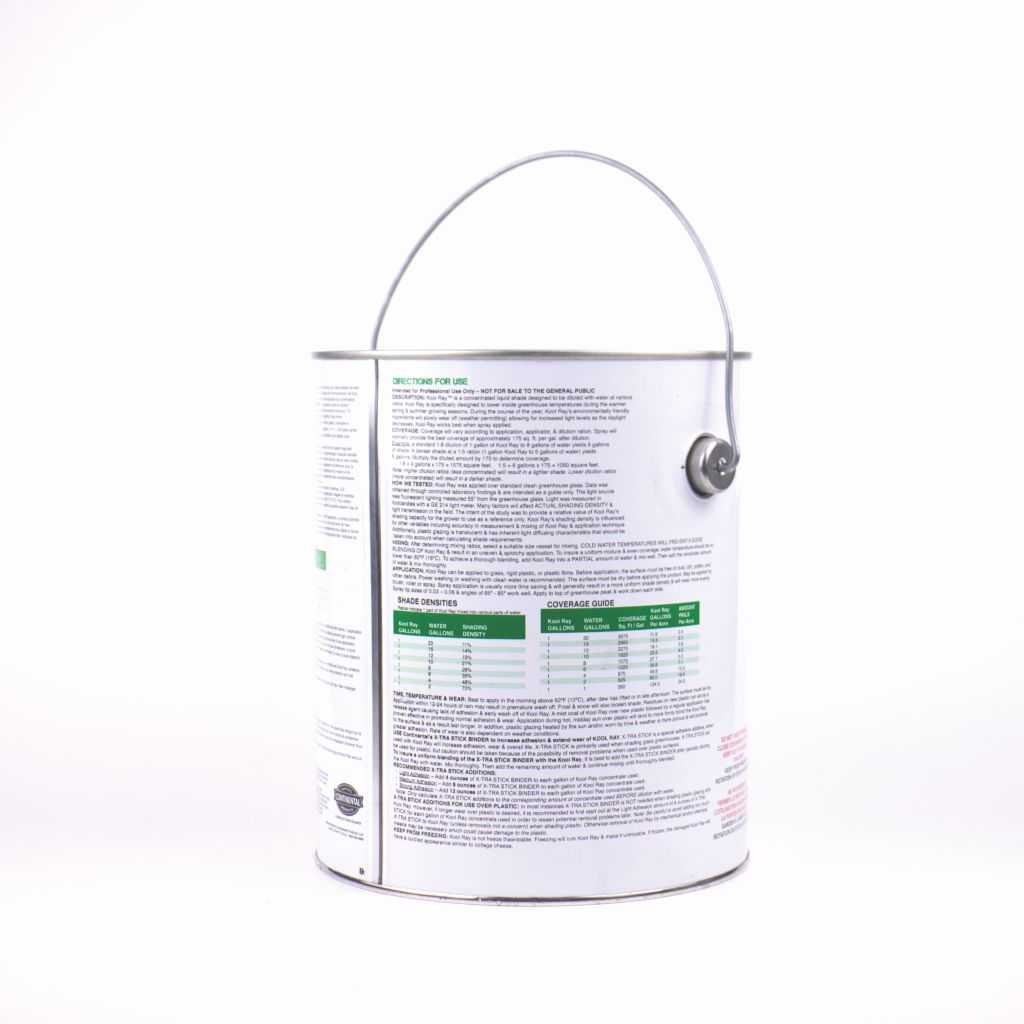 Kool Ray Classic Liquid Shade - White - 1 Gallon