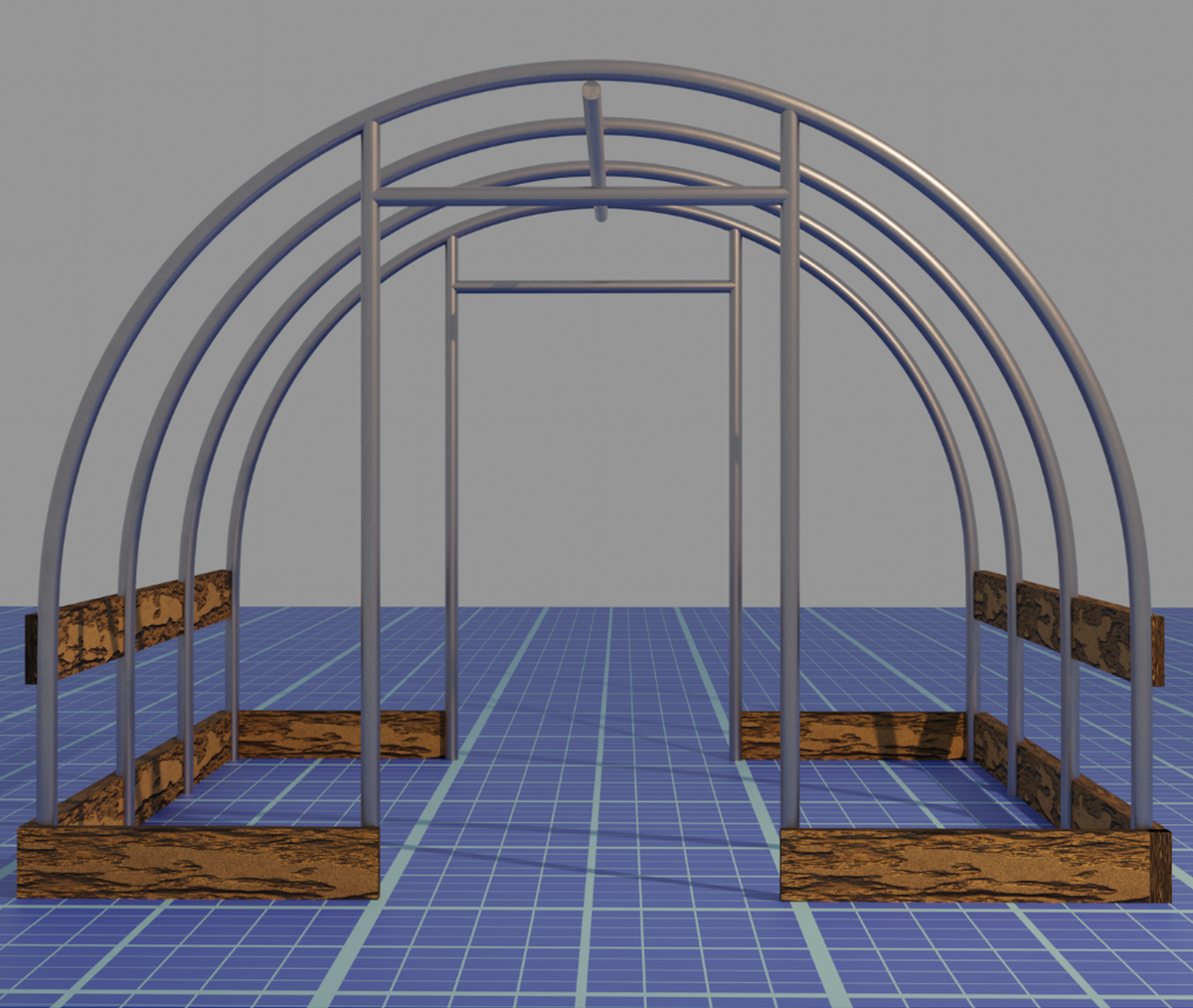 End Wall Kits for Quonset and Low Sidewall (Sold Per End Wall)