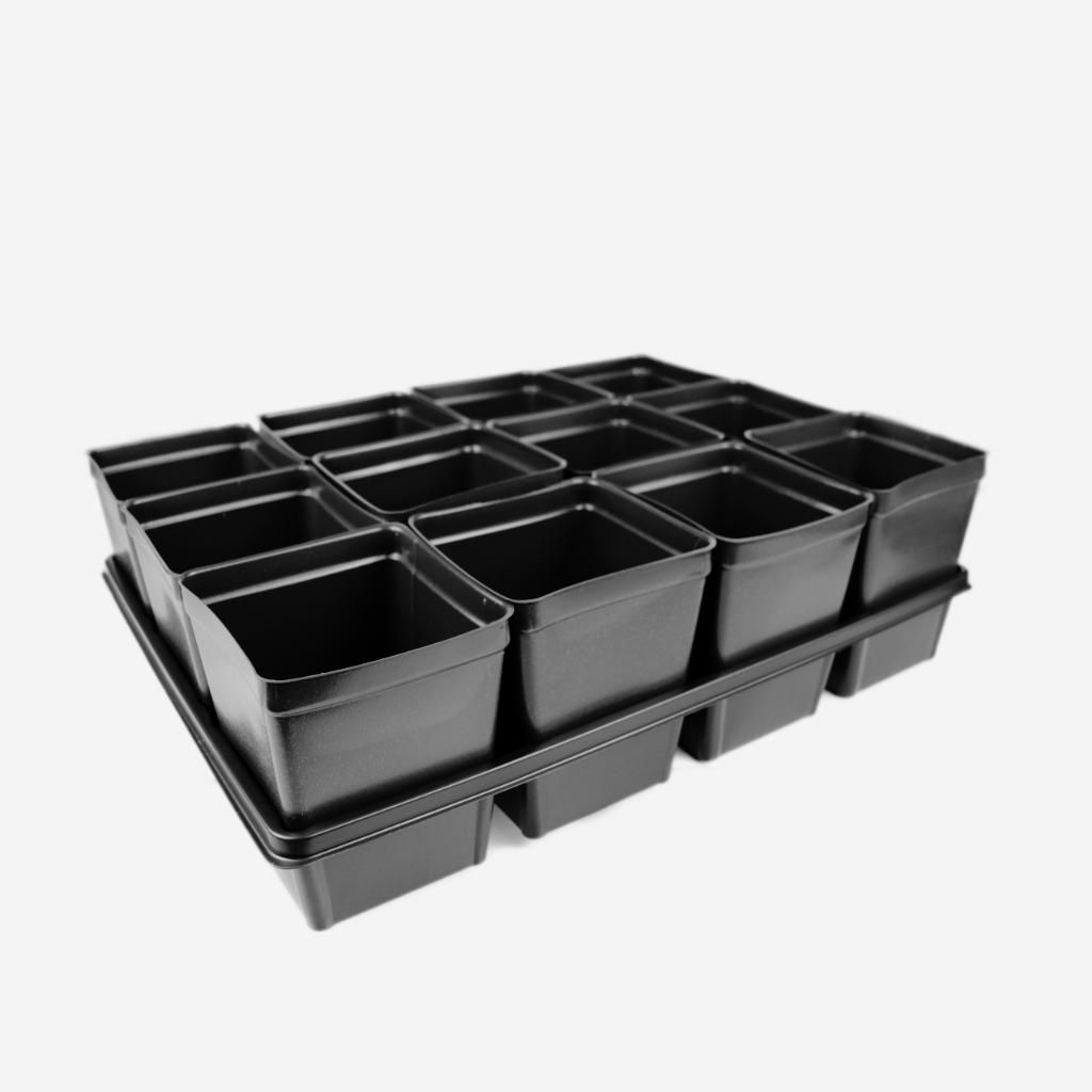 12 Pocket Carry Tray for P107 or P107D 4.25&quot; Pots