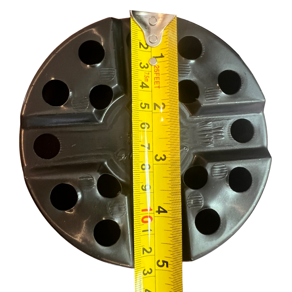 1 Gallon Nursery Pot - Thermoform Shuttle Pot - Black - 270 Count