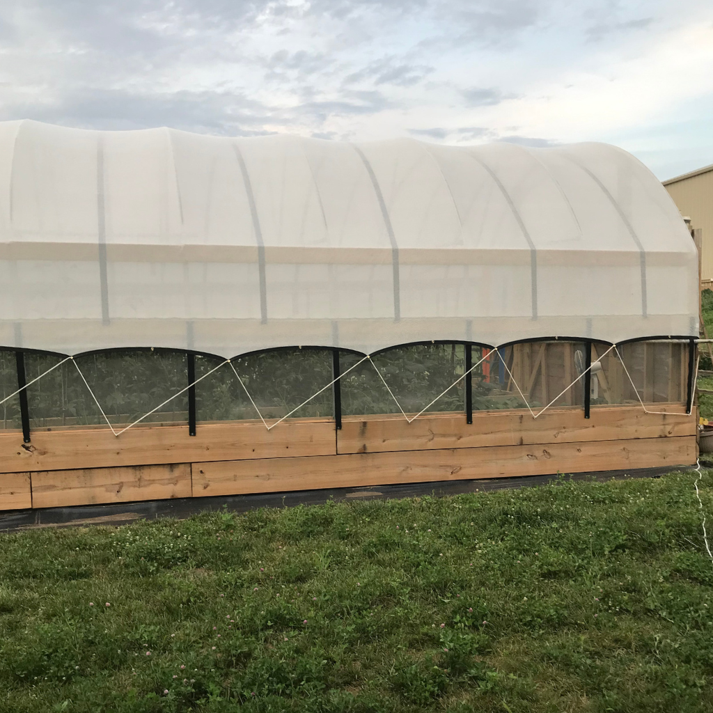 Saddle Tan Knitted Shade Cloth 70%