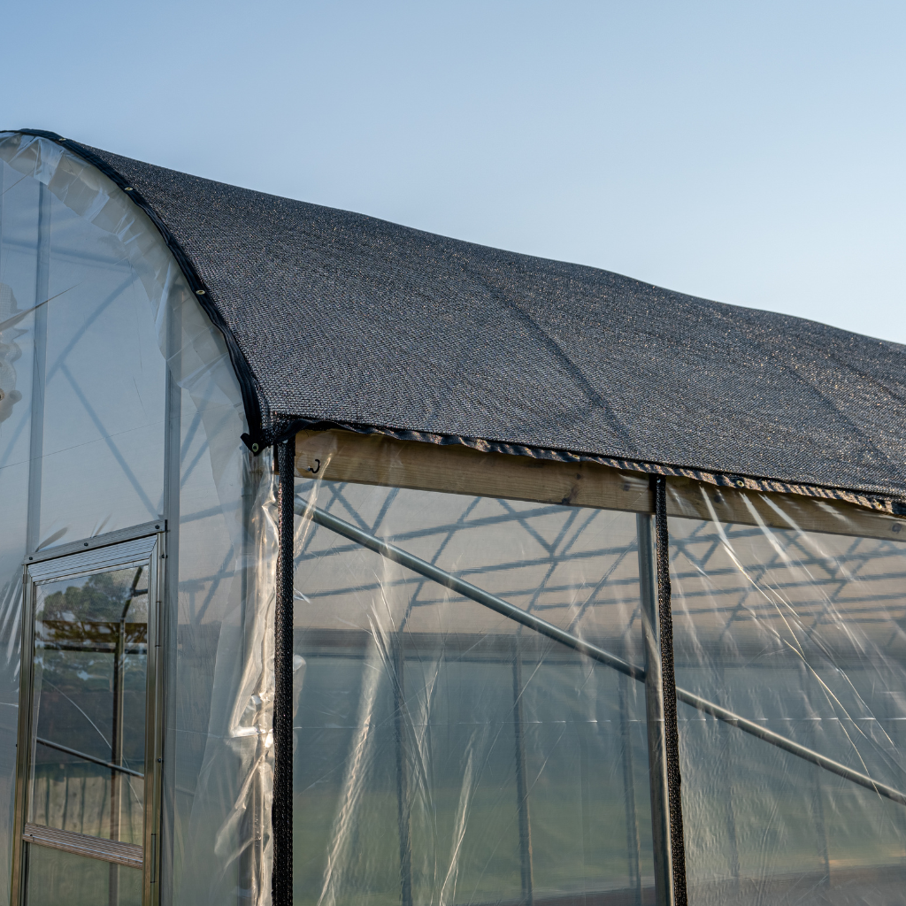 Black Knitted Shade Cloth