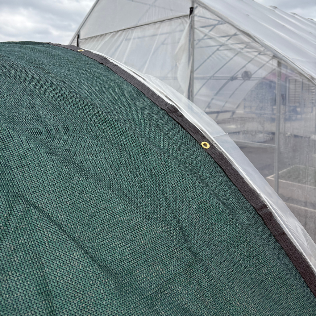 Forest Green Knitted Shade Cloth 70%