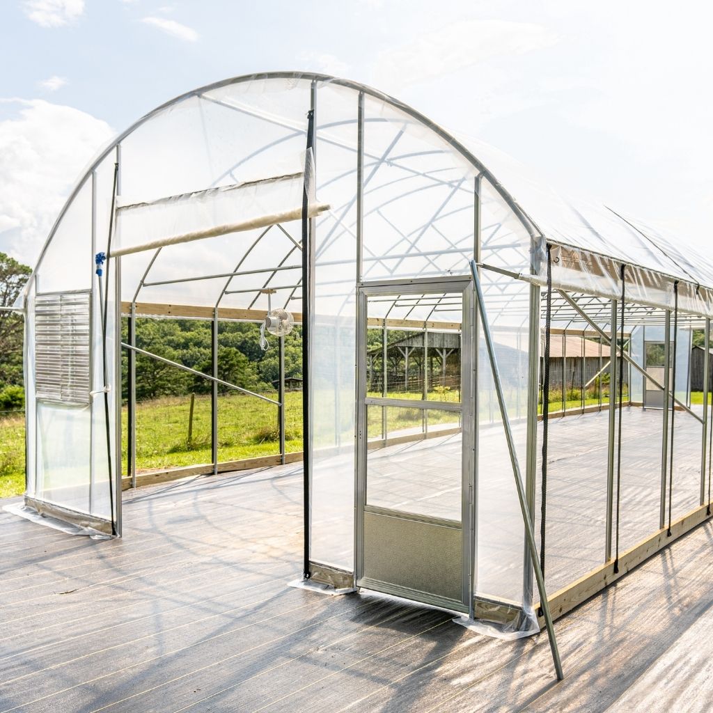 10' 6 Long x 1 3/8 Round Greenhouse Frame Galvanized Tubing Pipe