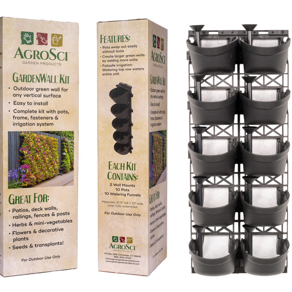 AgroSci GardenWall Kit - 10 Pot Design