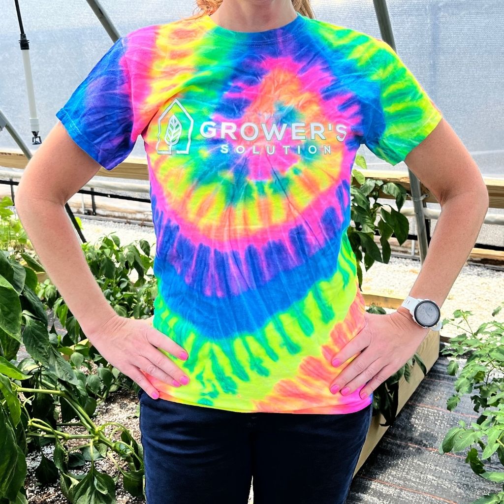 Tie-Dyed Grower's Solution Tee