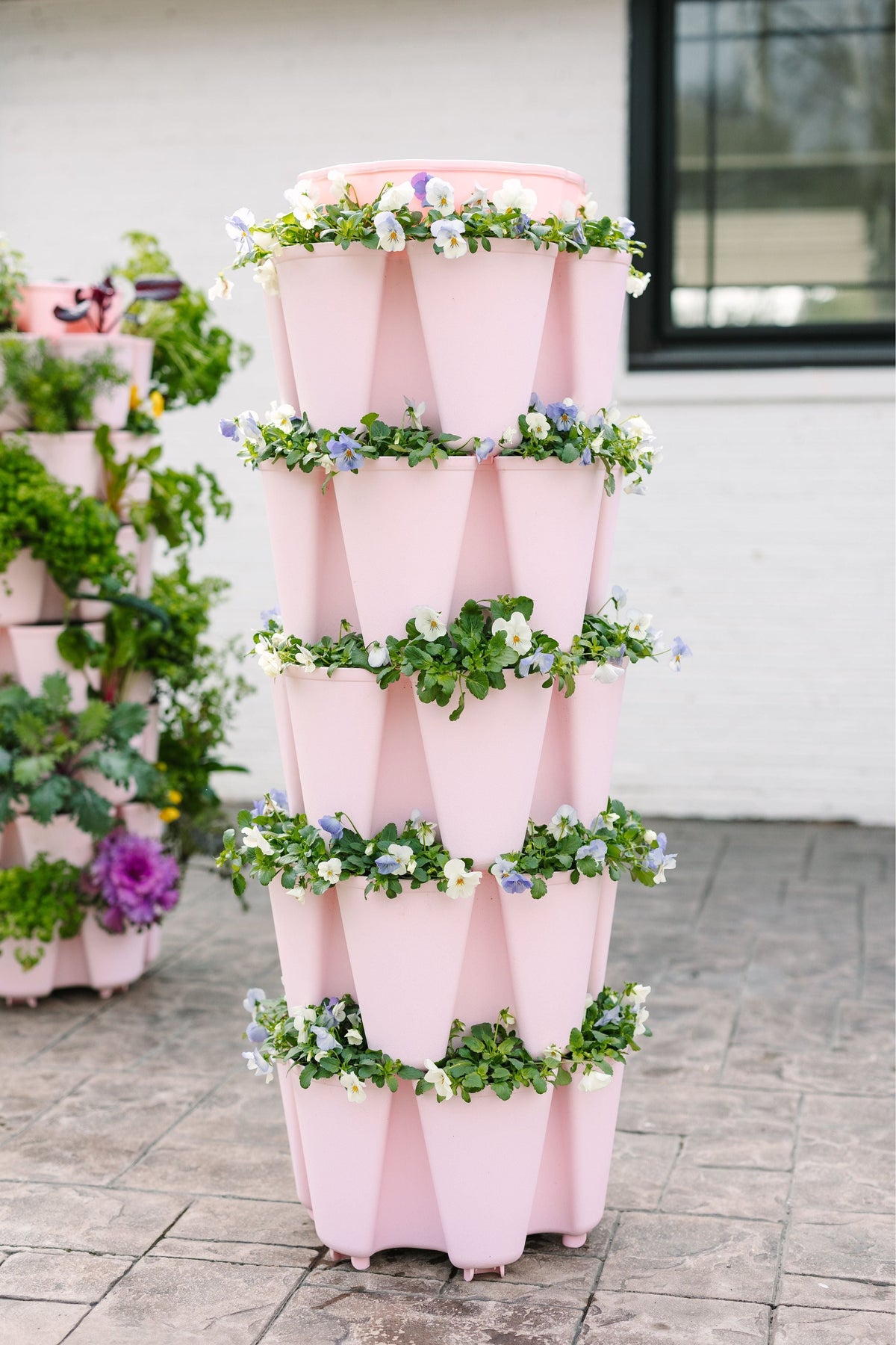 5 Tier GreenStalk Original Vertical Planter | Cherry Blossom (Basic Texture)