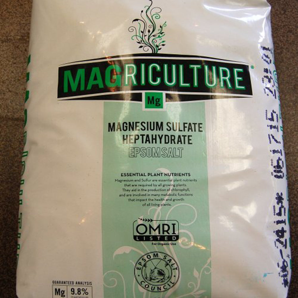 Magnesium Sulfate (Epsom Salt) 50 lb. Bag OMRI APPROVED