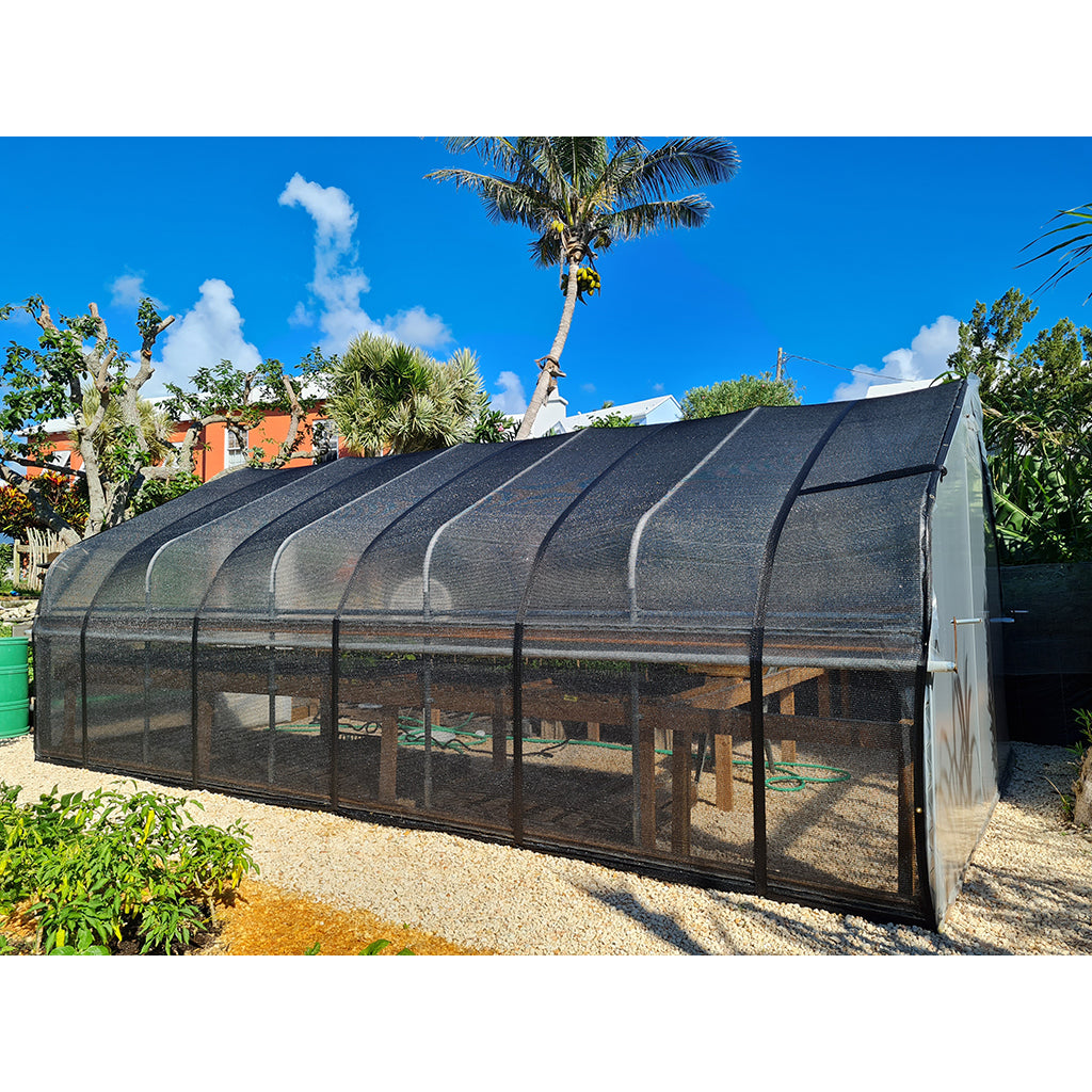 Poly Large Garden Tray, Black - Greenhouse Megastore