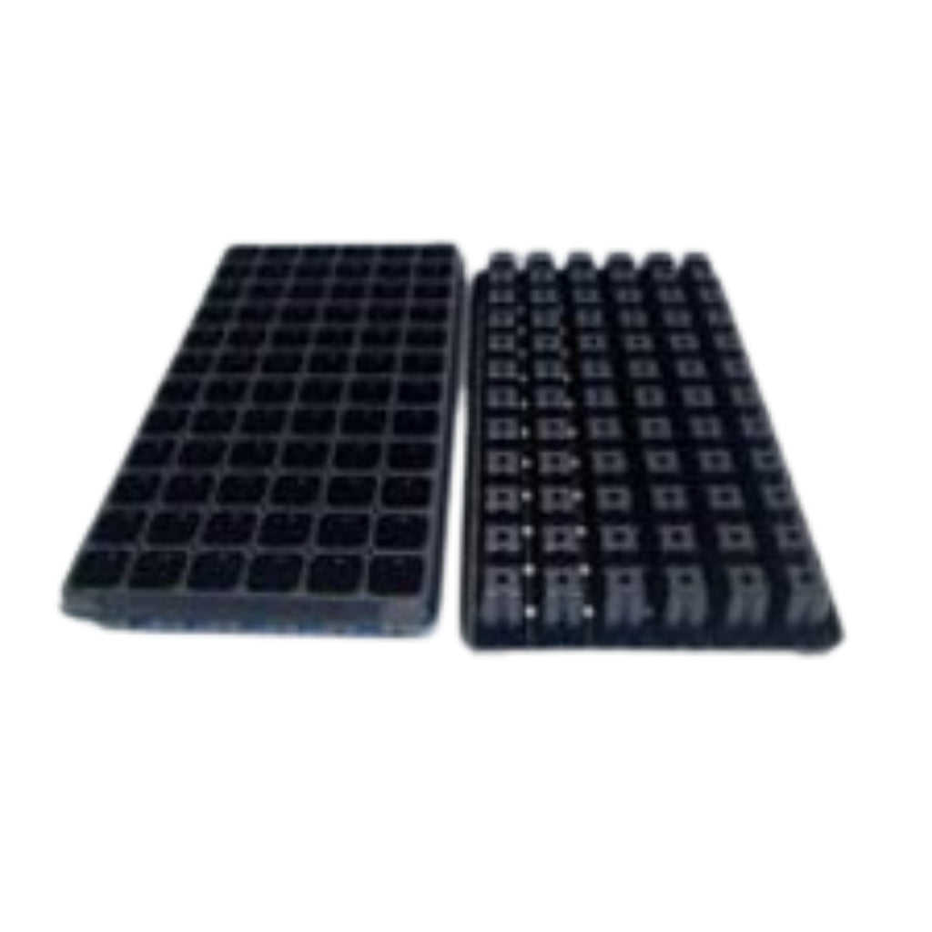 Square Plug Tray 72 Cell Deep Vented - Case of 100