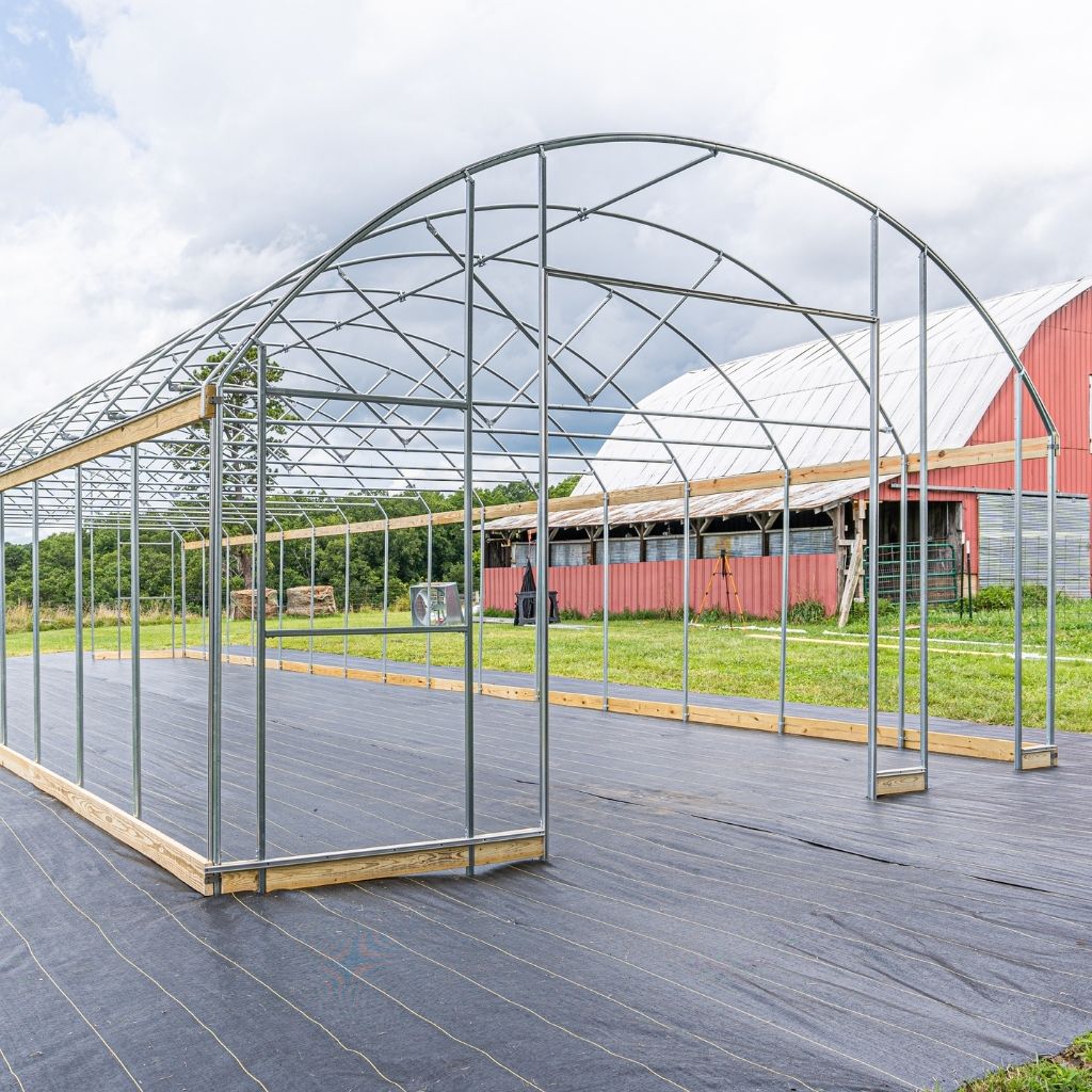 24' High Sidewall Greenhouse Frame