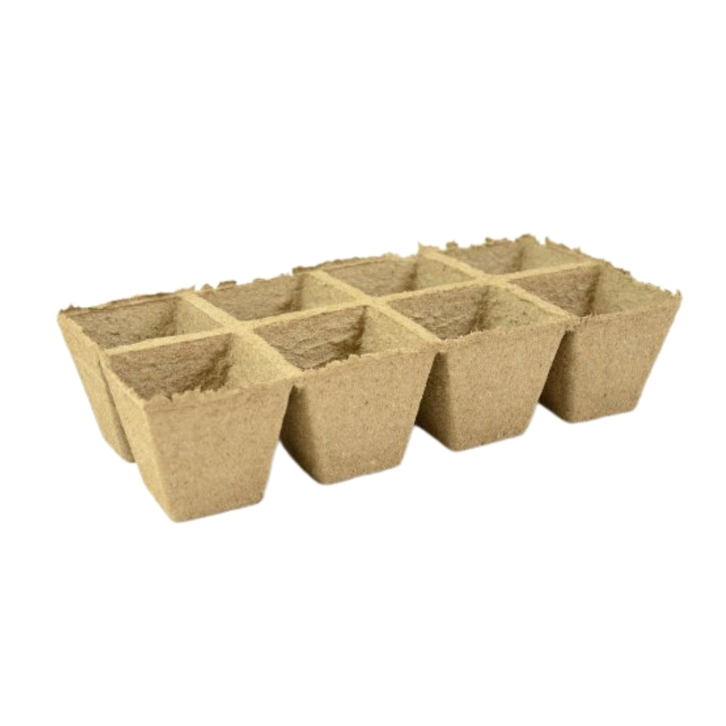 jiffy plant pots Jiffy Peat Pot Strip #525 - 2.25" Square - Small Quanities