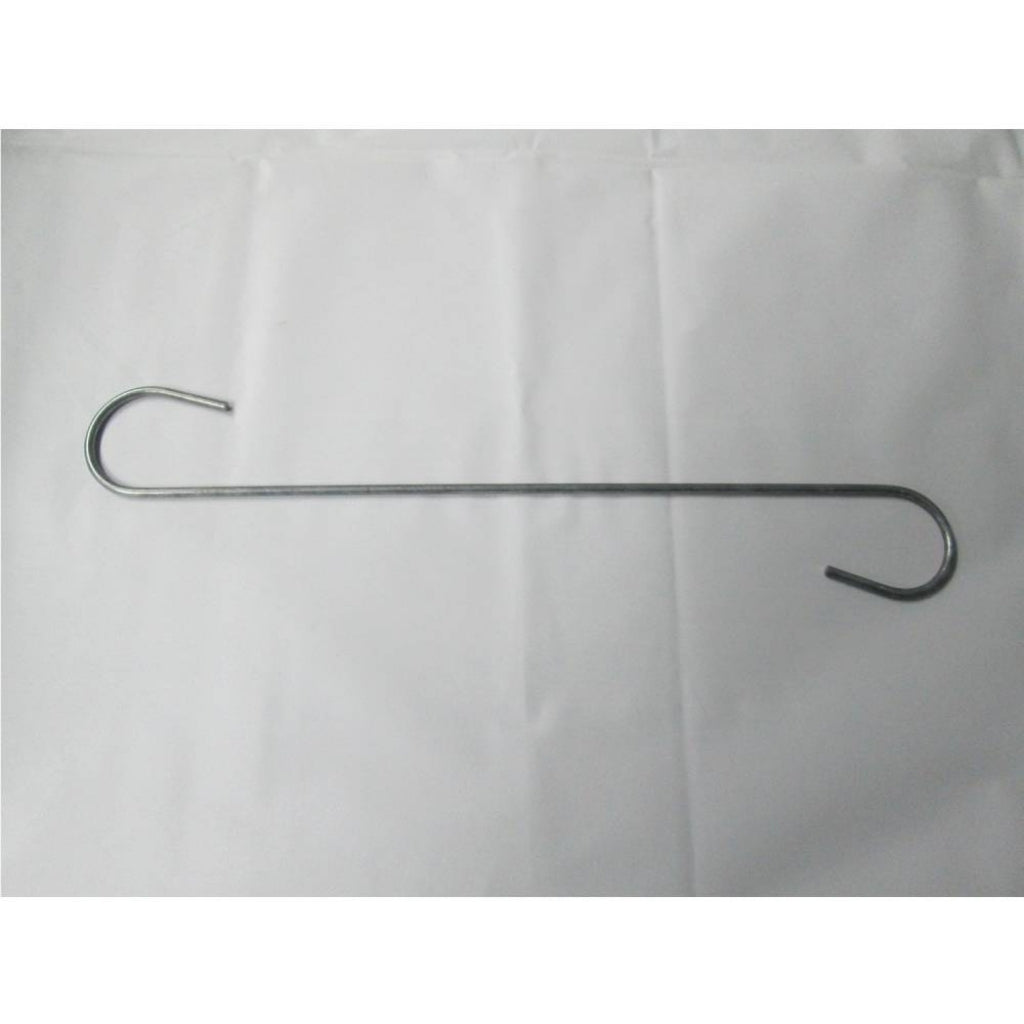 12 Pack 6 inch S Hook, Large Vinyl Coated S Hooks with Rubber