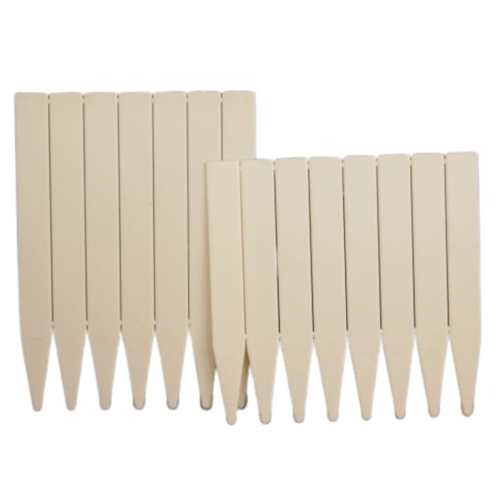 plastic plant labels 1000 White Plastic Labels
