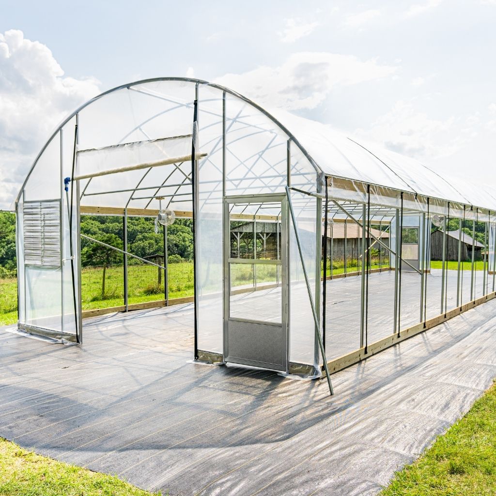 Large Commercial Greenhouse Designs 20' High Sidewall Greenhouse Kit