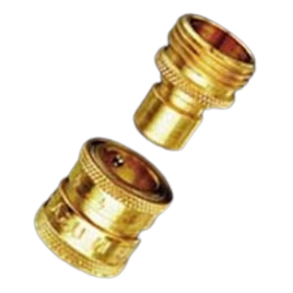Dramm Brass Quick Disconnect M&F Pair In Clamshell Package - Image 2