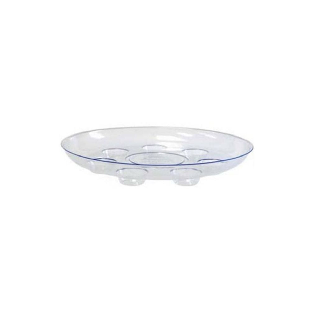 10&quot; Clear Carpet Saver Plant Saucers - Curtis Wagner