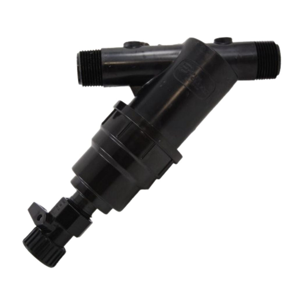 1" MIPT Filter with Ball Valve for Flushing