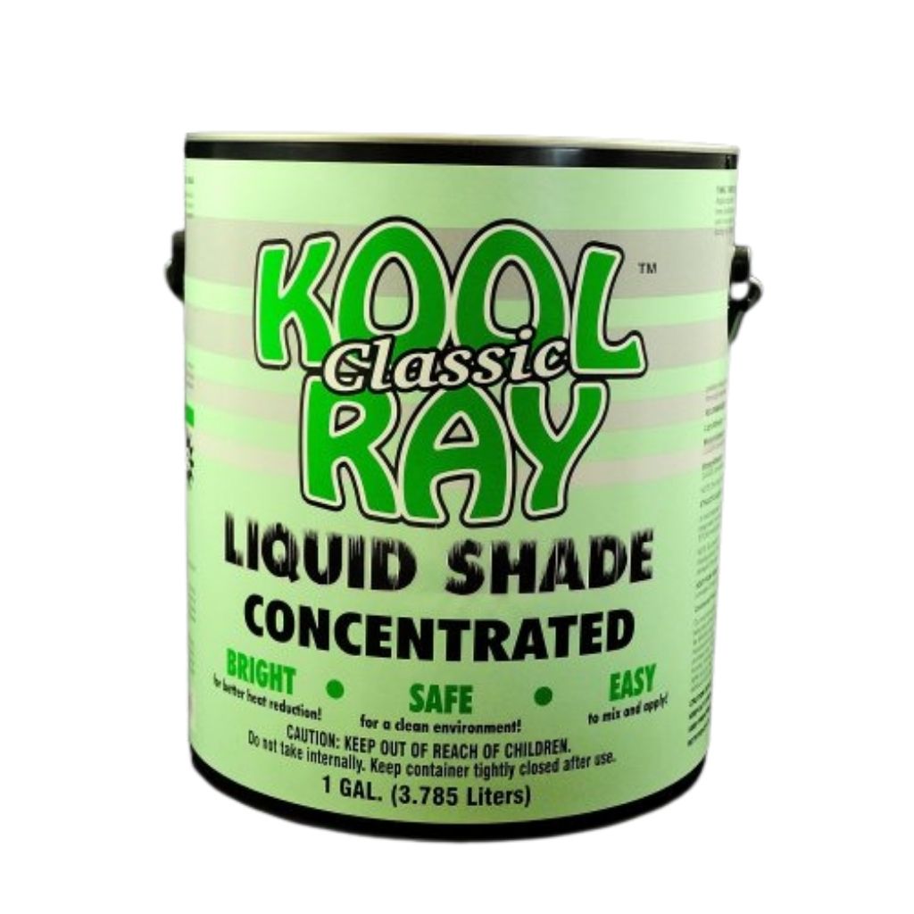 Kool Ray Classic Liquid Shade - White - 1 Gallon