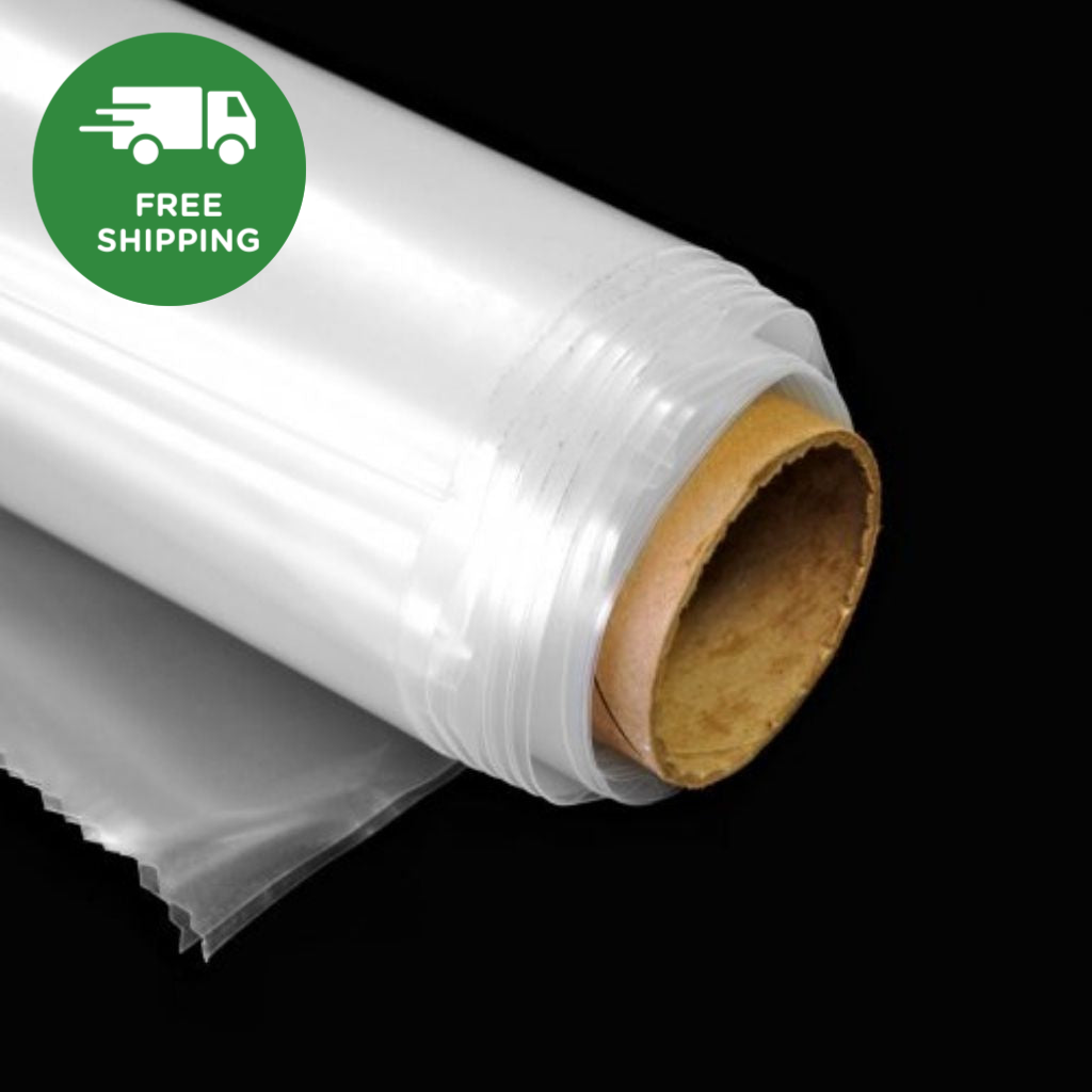 Farm Plastic Supply - White Plastic Sheeting - 6 mil - (10' x 100
