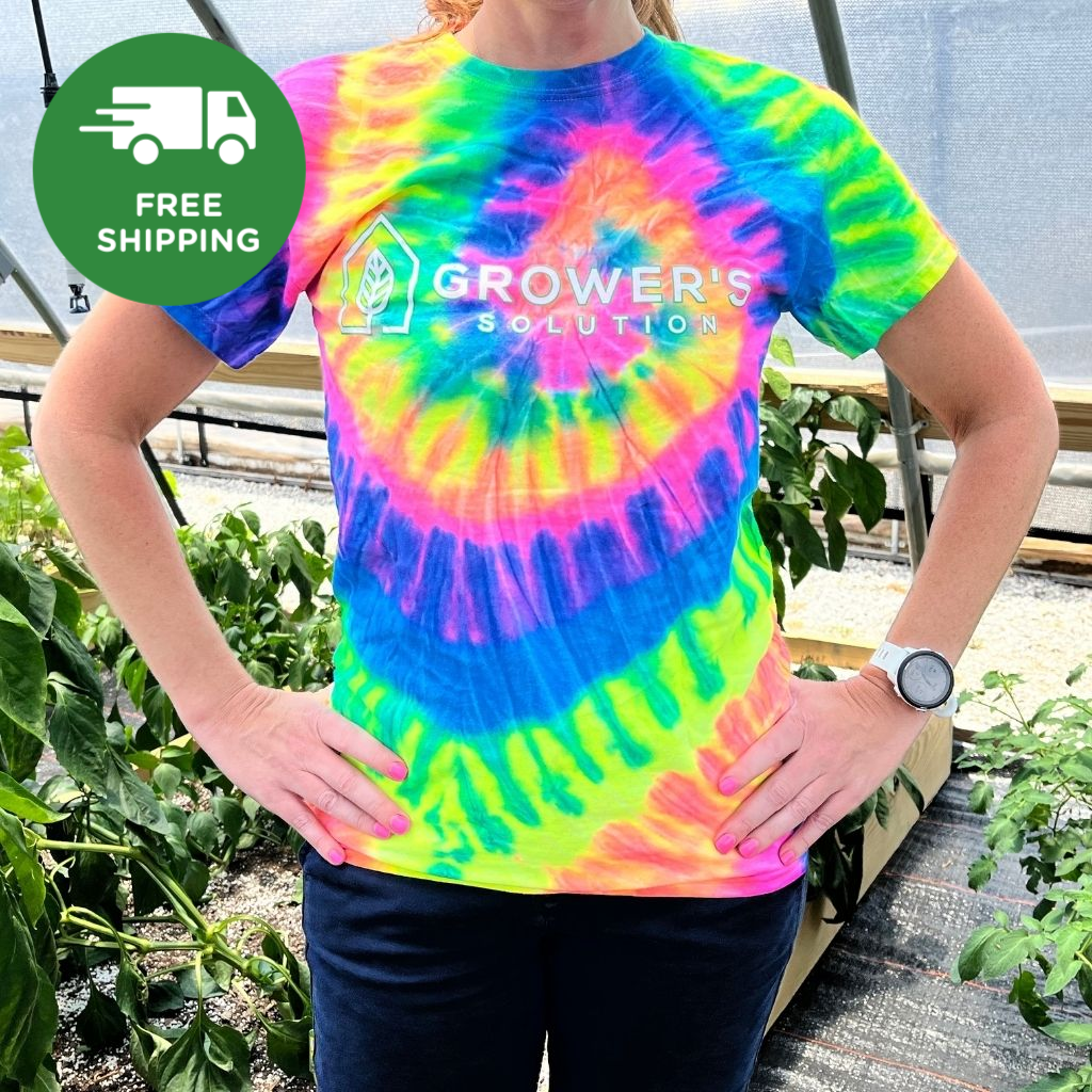 Tie-Dyed Grower's Solution Tee
