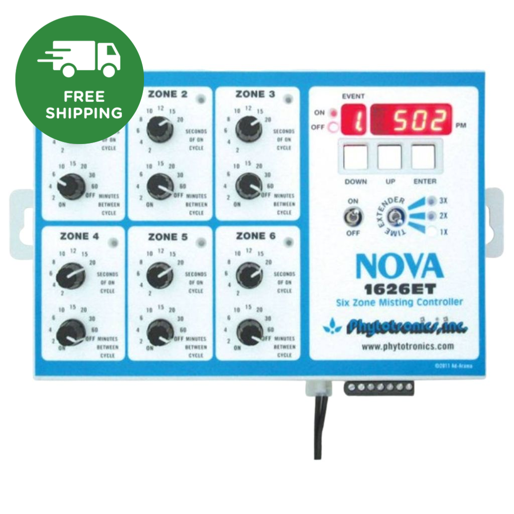 Nova 1626ET 6 Zone Misting Controller